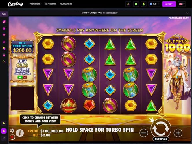 Discover Exciting Games and Bonuses at Casiny Casino 40